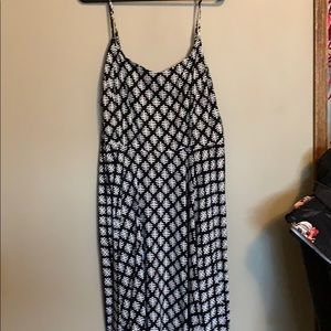 Black and white dress